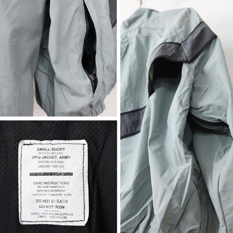 US. ARMY IPFU トレーニングジャケット[グレー]《実物・USED》 米軍