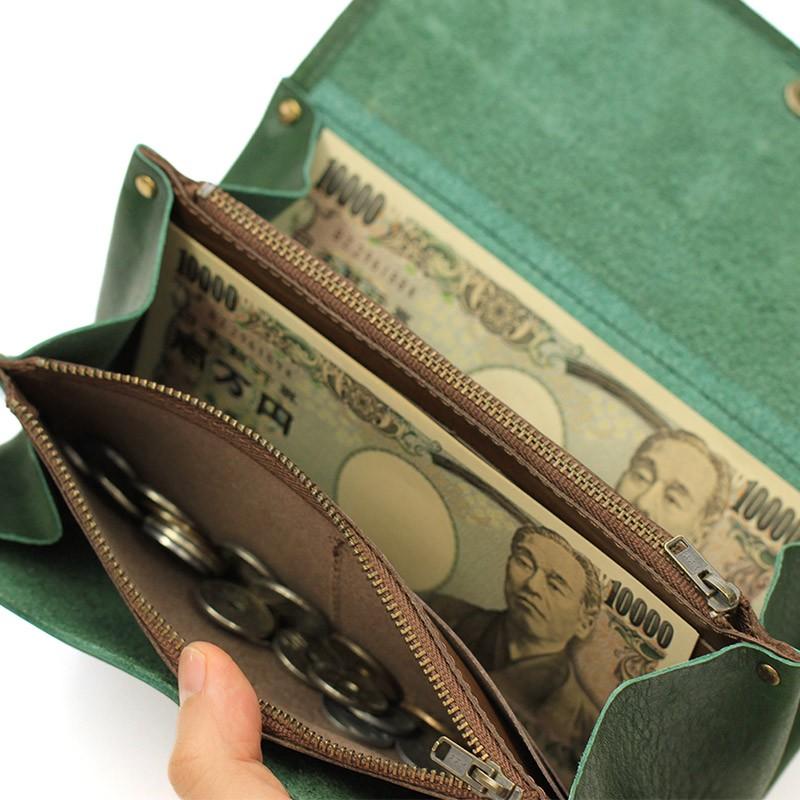 送料無料 名入れ可 alto. かぶせ長財布 AKEW-0400 革 レザー 本革