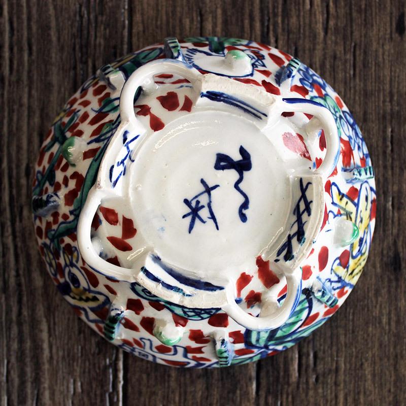 有賀正季 菓子鉢 ニワトリ 子供 テニス ラクダ おうち 緑のある風景