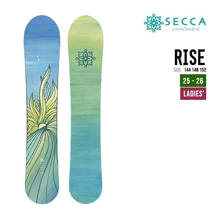 SECCA セッカ 25-26 RISE ライズ スノーボード 2025-2026 レディース