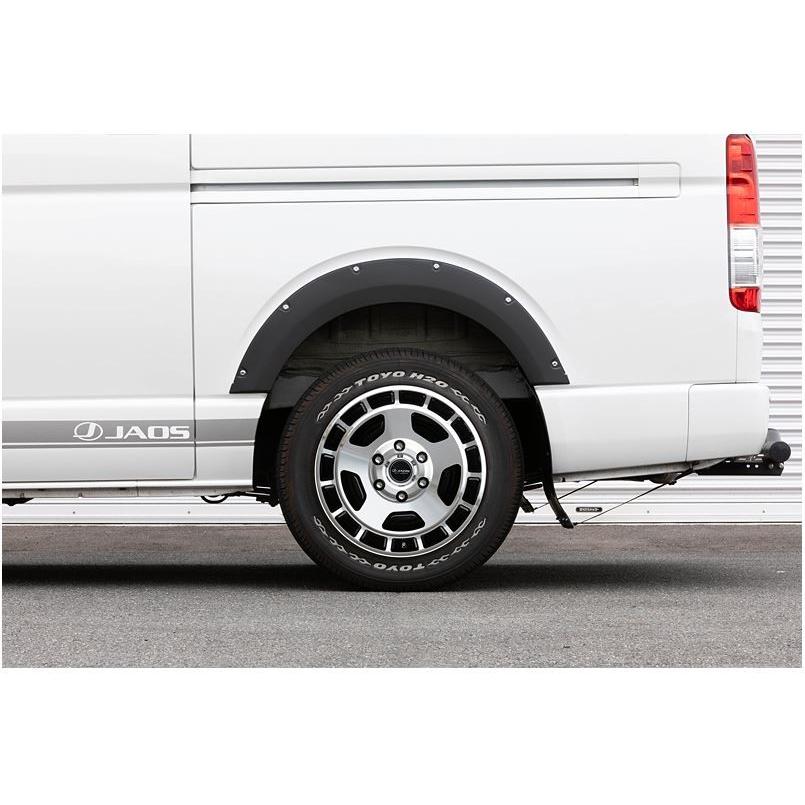 ジャオス(JAOS) フェンダーガーニッシュタイプX マットブラック 200系