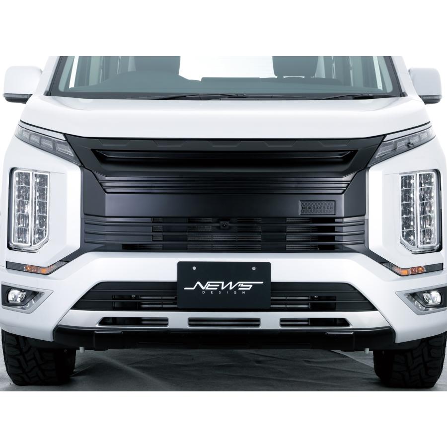 三菱デリカD:5専用 フロントグリル未塗装【ニューズデザイン・NEW'S