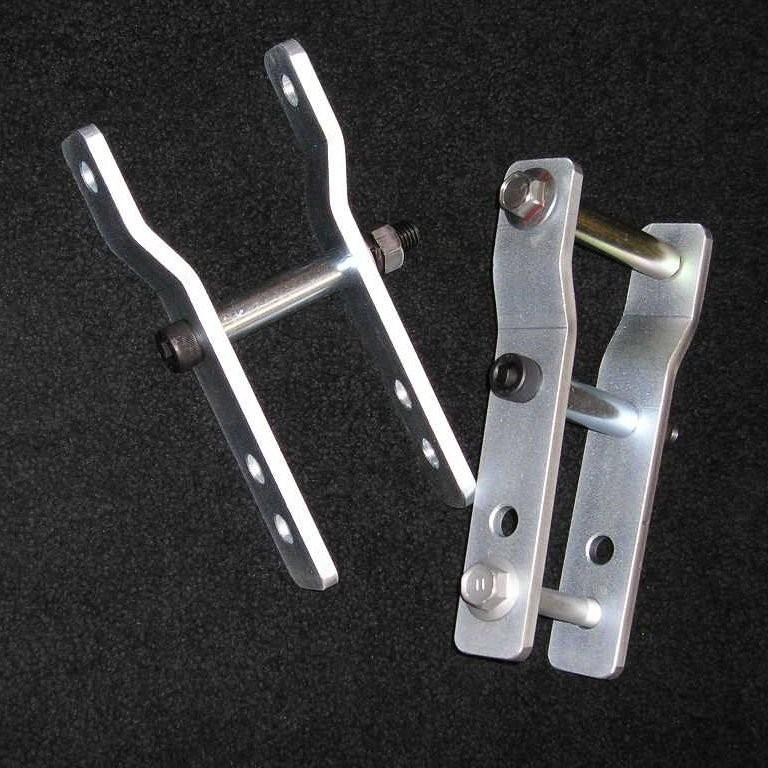 ハイエース200系 RINEI 2段調整スーパーロングシャックル(約40〜70mm