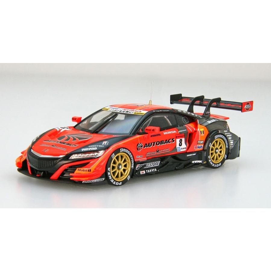 エブロ 1/43 ARTA NSX-GT 2017 スーパーGT500 No.8 野尻智紀/小林崇志