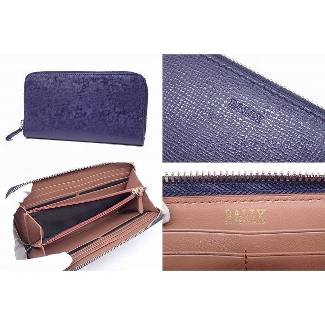 極美品✨️ BALLY バリー フルレザー ラウンドファスナー ケース BALLY