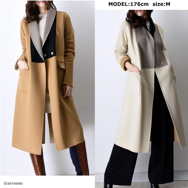 ロングコート カシミヤ 100% カシミアコート レディース 軽い 軽量