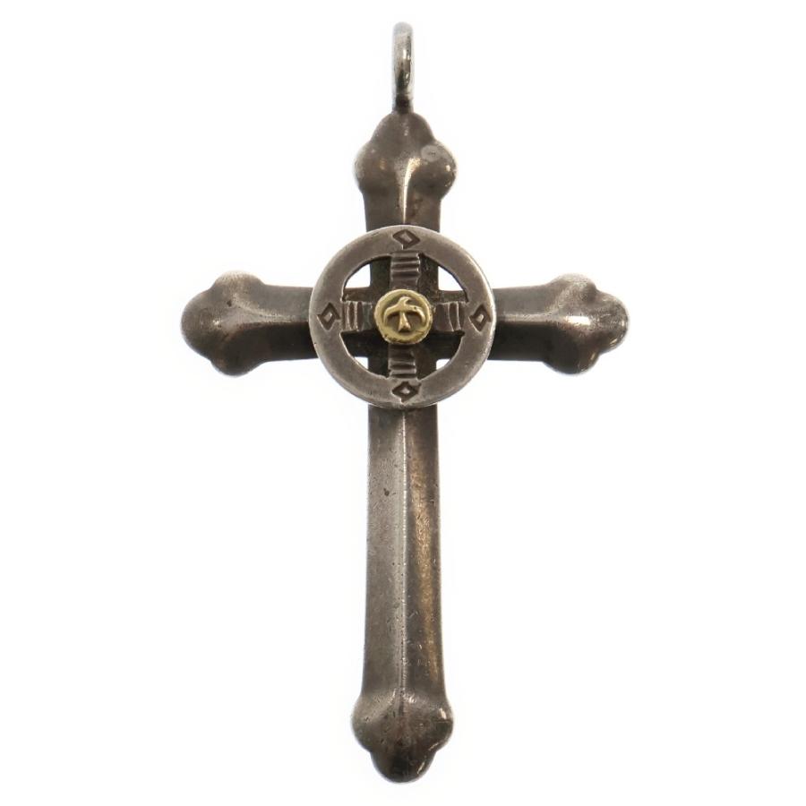 goro's（ゴローズ） メタル付きホイールクロス ペンダントトップ