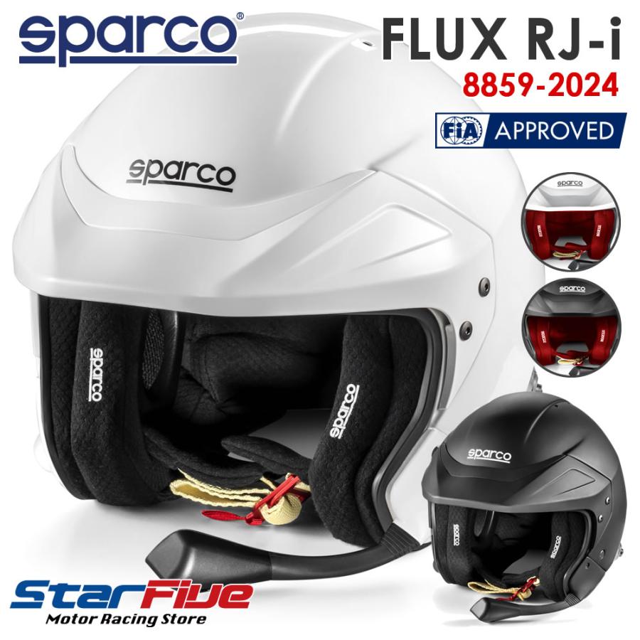 sparco スパルコ ヘルメット 4輪用 FLUX RJ-i フラックス FIA8859-2024