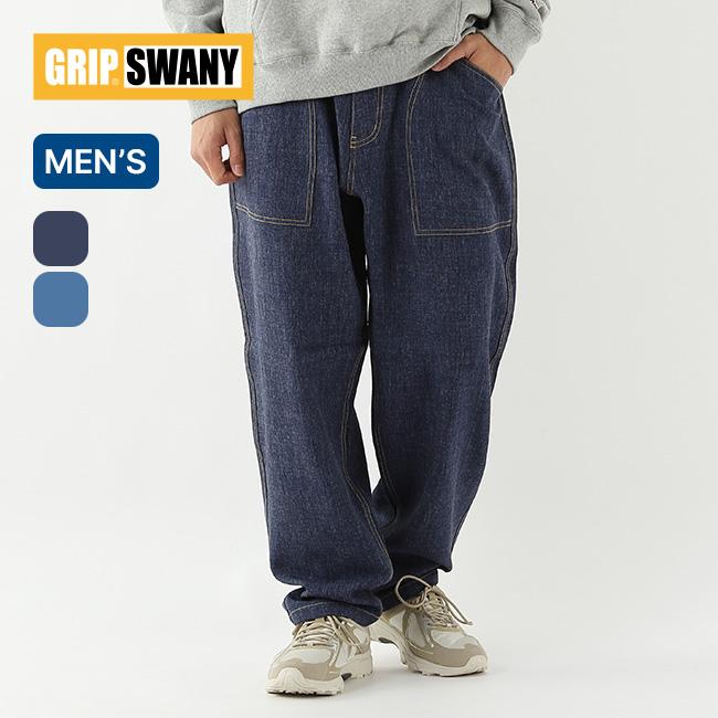 GRIP SWANY（グリップスワニー） デニムライクパンツルーズフィット