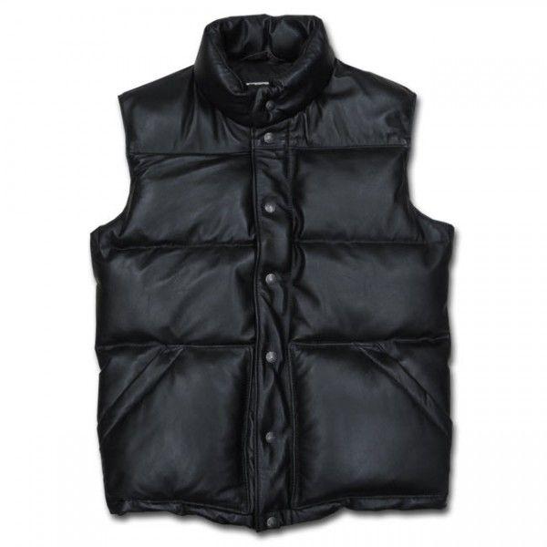 Schott N.Y.C（ショット） SCHOTT 204D レザーダウン ベスト(米国製