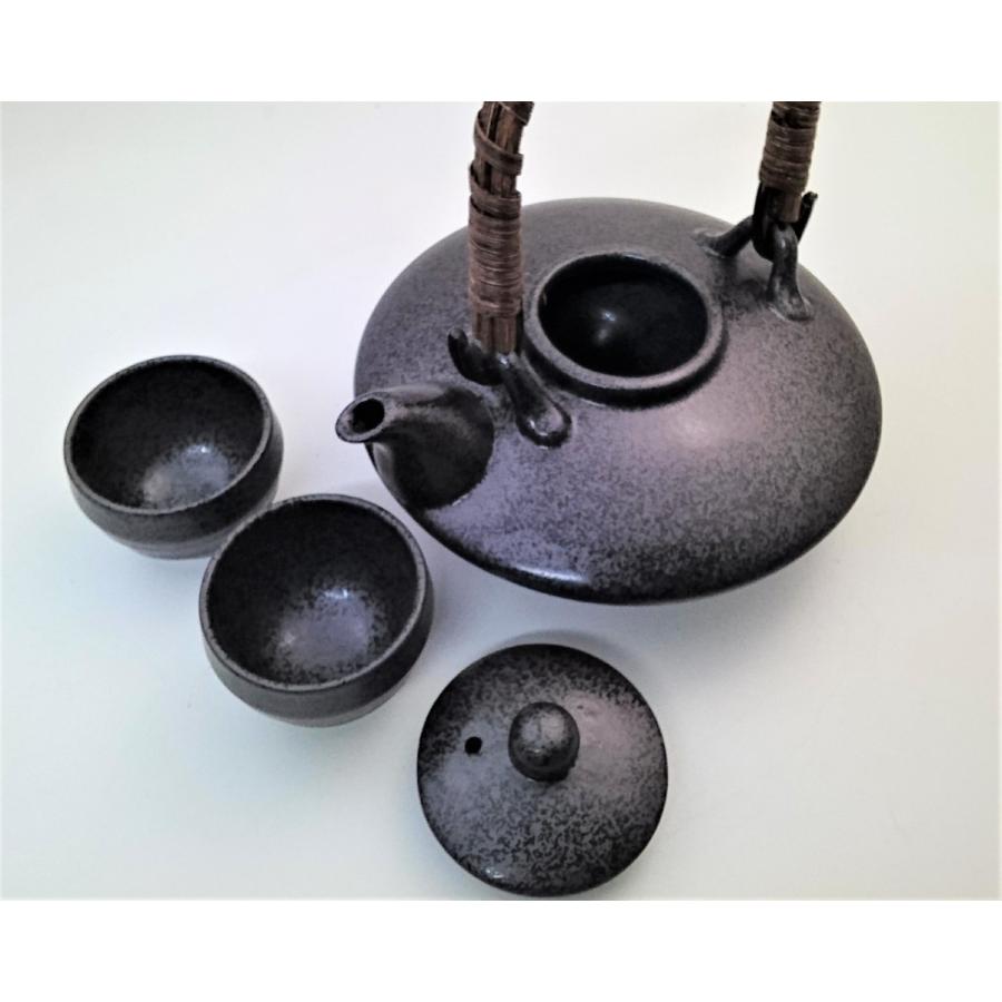 黒ぢょか大 千代香 焼酎 黒ぢょか大と盃・コンロのセット お買い得