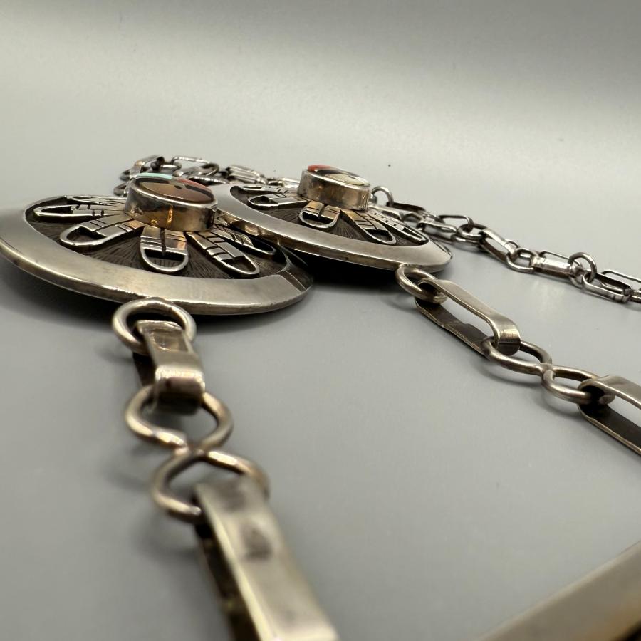 希少！ネックレス ズニ族 ホピ族 インディアンジュエリー/シルバー