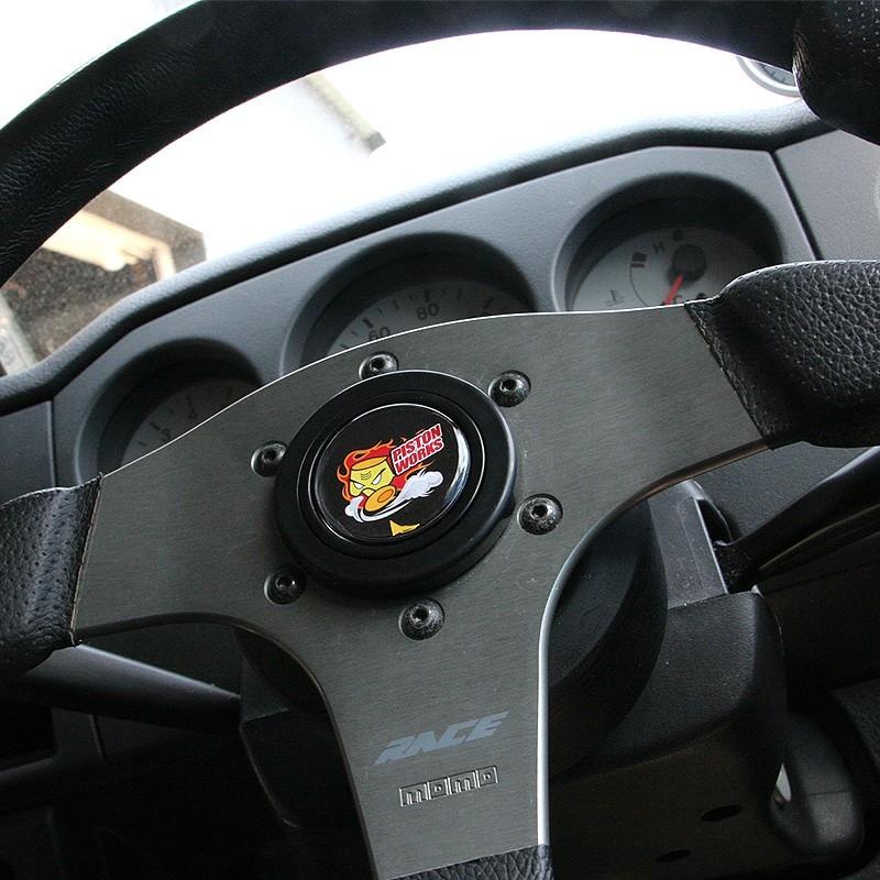 PISTONオリジナル ホーンボタン「PISTON野郎」 : PISTON