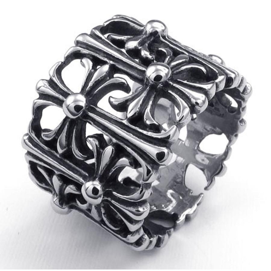 PW 大人気ステンレス クロムハーツ風 指輪 22996 : Pwatch2014 - 通販