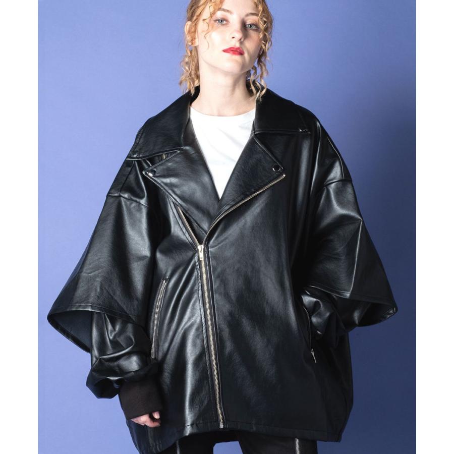 ankoROCK アンコロック レディース ライダース オーバーサイズ メンズ