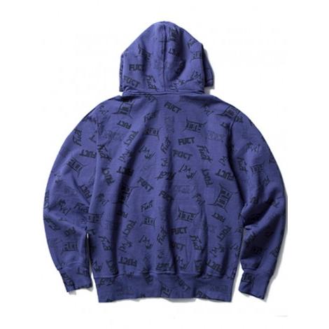 ファクト パーカー メタルロゴプリント フーディー プルオーバー FUCT