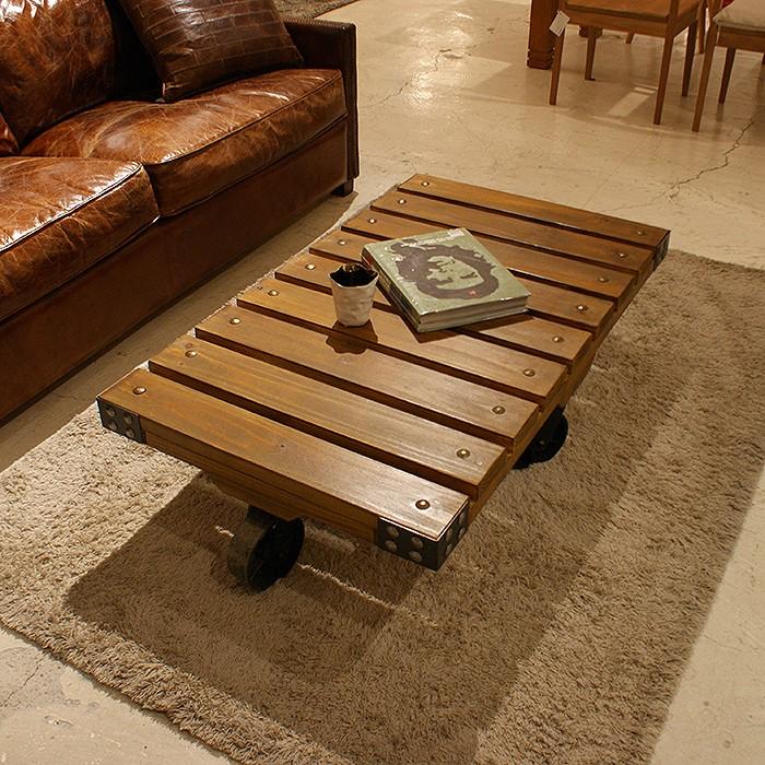 OLDNEW BW トロリーテーブル ヴィンテージデザイン ラフさが魅力 約幅