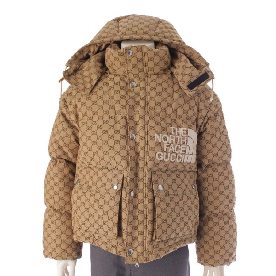 GUCCI（グッチ） ノースフェイス THE NORTH FACE GG CANVAS フード