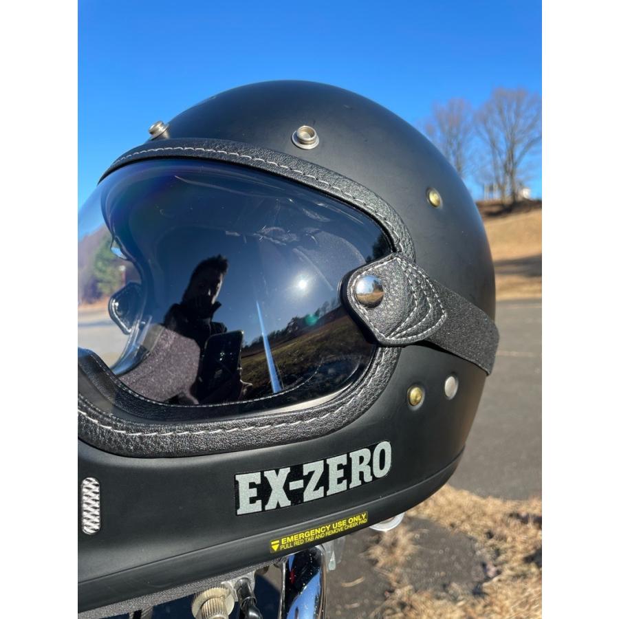 SHOEI EX-ZERO 専用設計 ゴーグル クリア ショウエイ 巾着袋付き イー