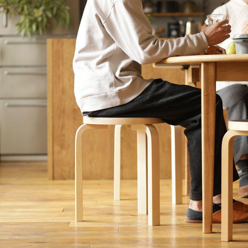 スツール 60 アルテック Artek STOOL60 アアルト ホワイトラミネート