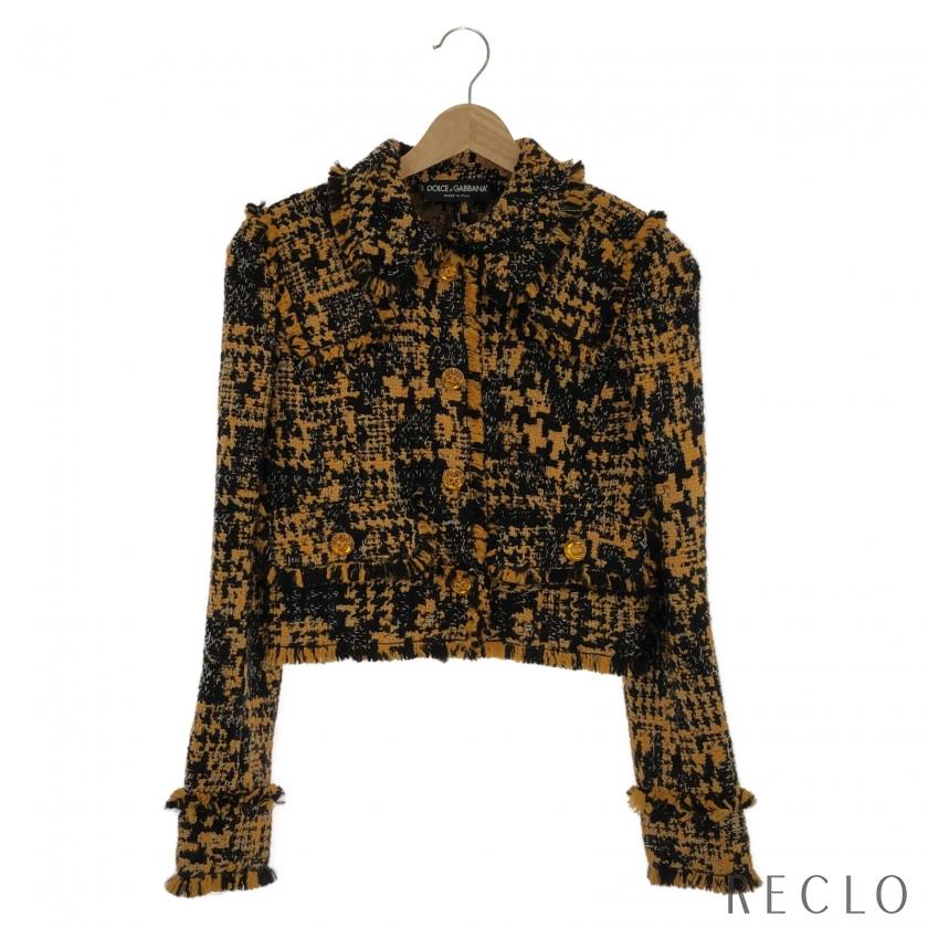 ドルチェアンドガッバーナ DOLCE&GABBANA ツイードジャケット