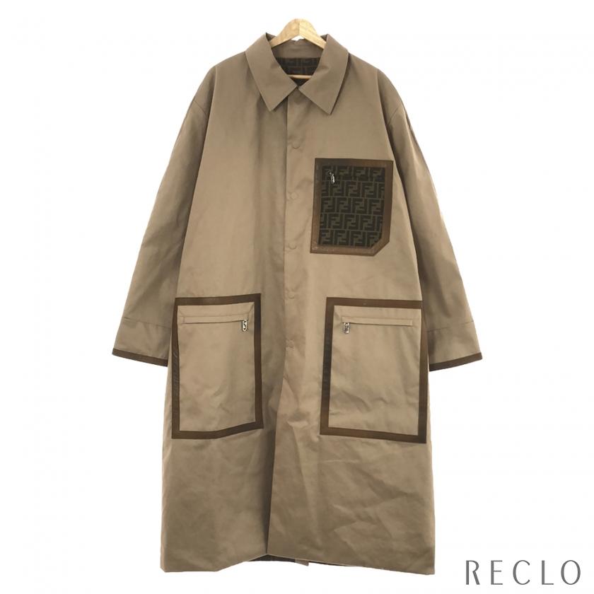 FENDI フェンディ ズッカ スプリングコート 薄手 FENDI（トレンチ