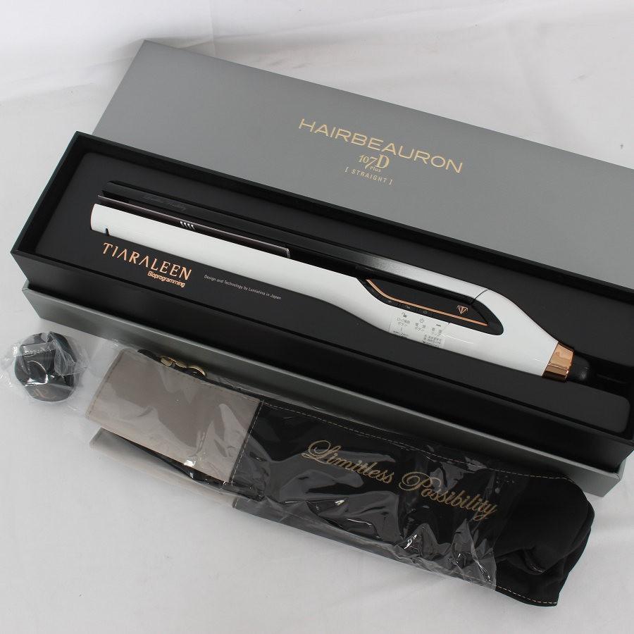 HAIRBEAURON 107D ストレートヘアアイロン 専用ケース付きヘアビュー