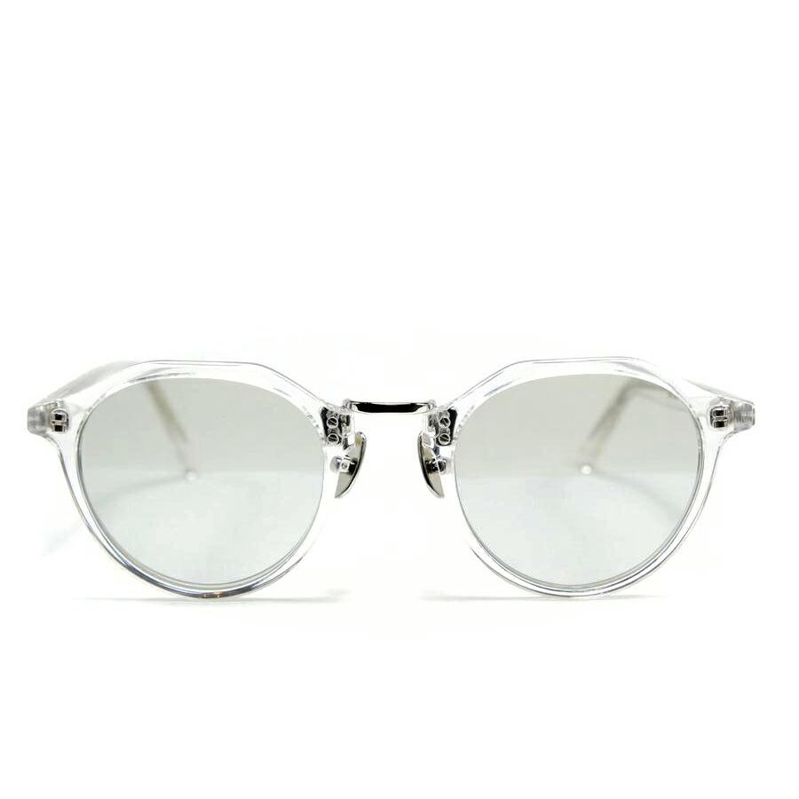 A.D.S.R. adsr サングラスSATCHMO サッチモ 03 クリアフレーム グレー