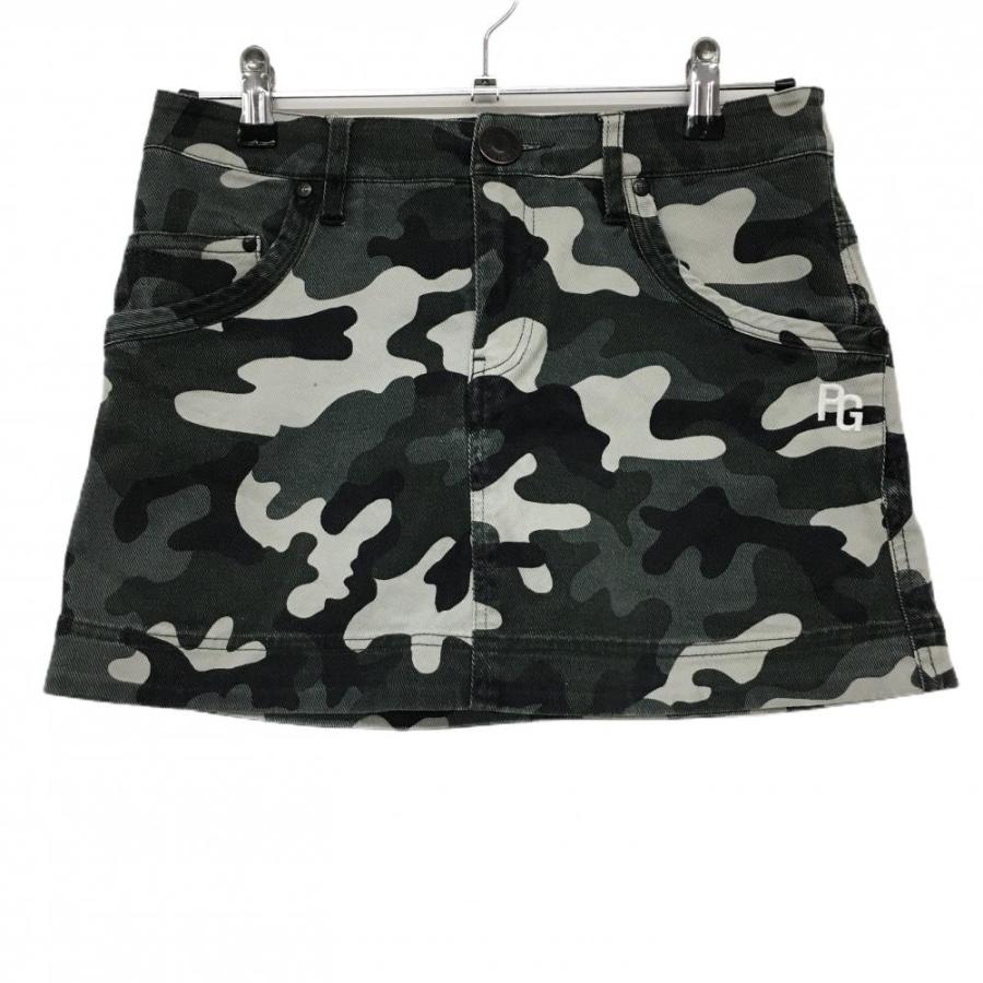PEARLY GATES（パーリーゲイツ） スカート カーキ×ライトグレー 迷彩
