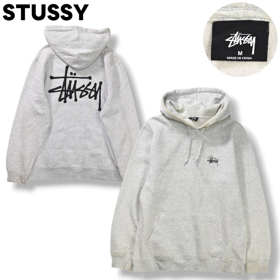 ステューシー STUSSY ショーンフォント ロゴ プリント パーカー