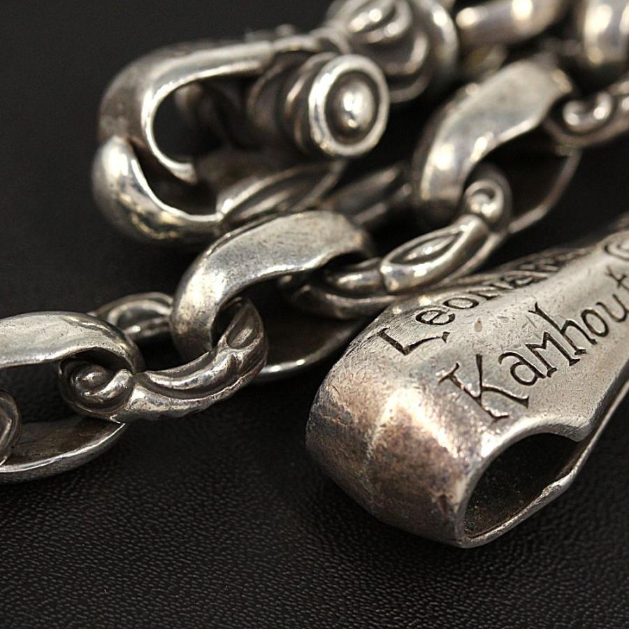 レナードカムホート シルクリンクウォレットチェーン ベルトフック