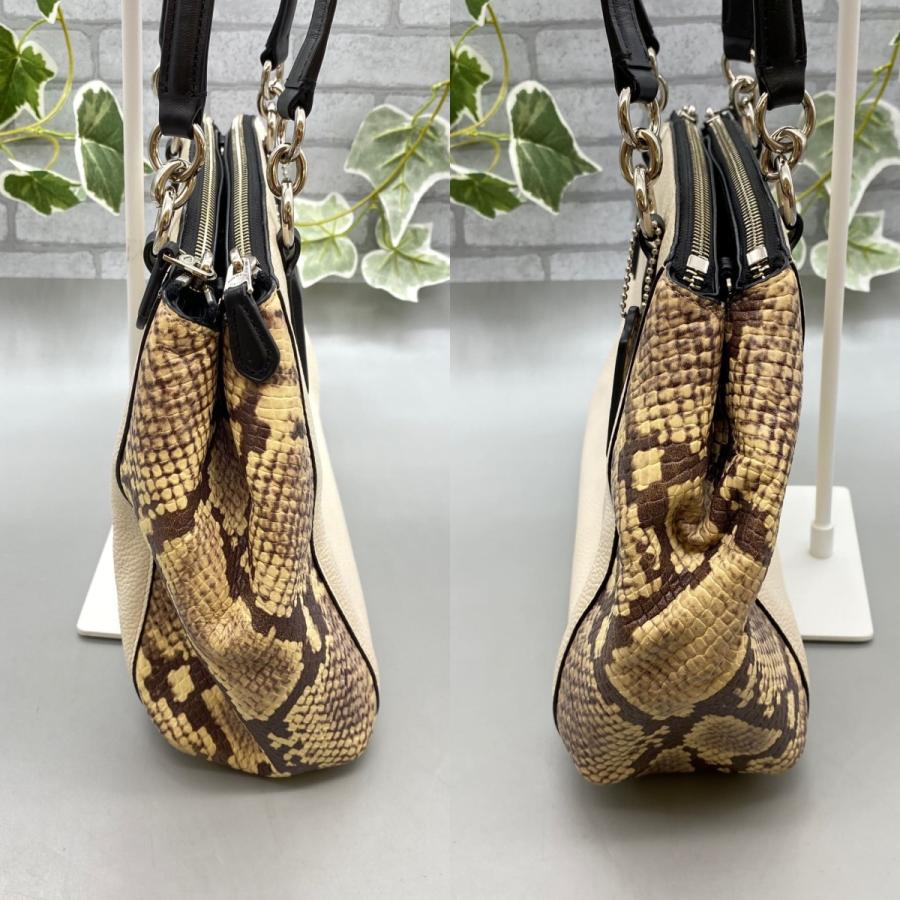 COACH（コーチ） 【COACH】コーチ トートバッグ ハンドバッグ パイソン