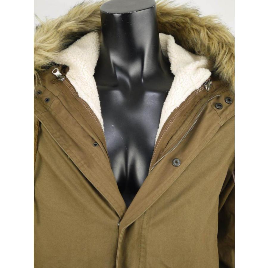 モッズコート ボア ライナー メンズ 冬 ミリタリーコート ロングコート