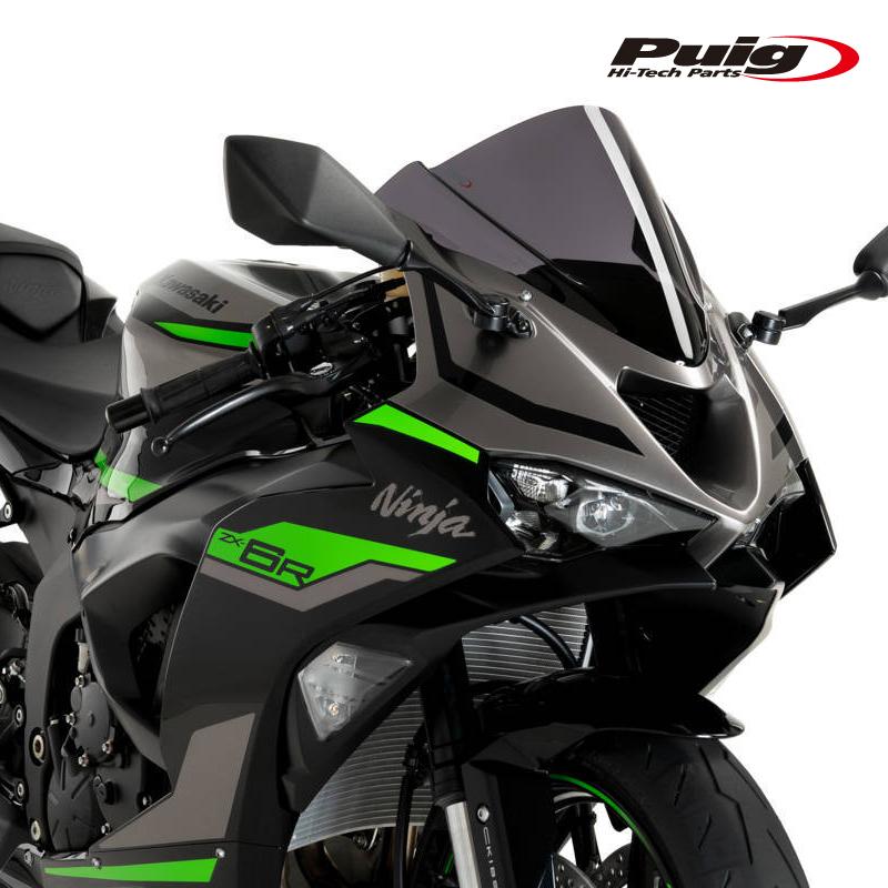 Puig（プーチ） Puig 21831F Z-RACING SCREEN [DARK SMOKE] Kawasaki