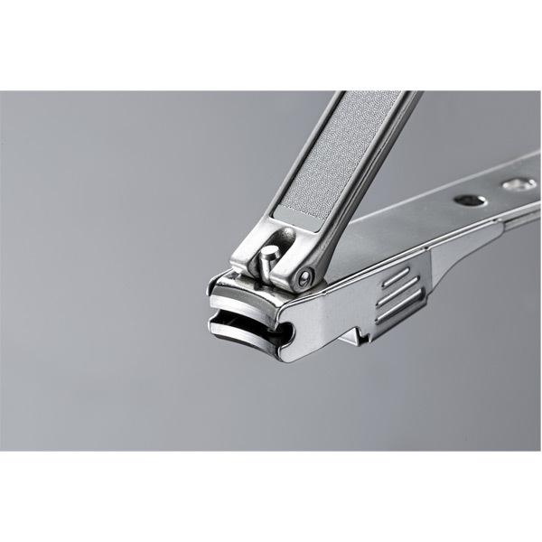 ステンレス製 高級つめきりS 金属キャッチャー付 G-1115 爪切り 匠の