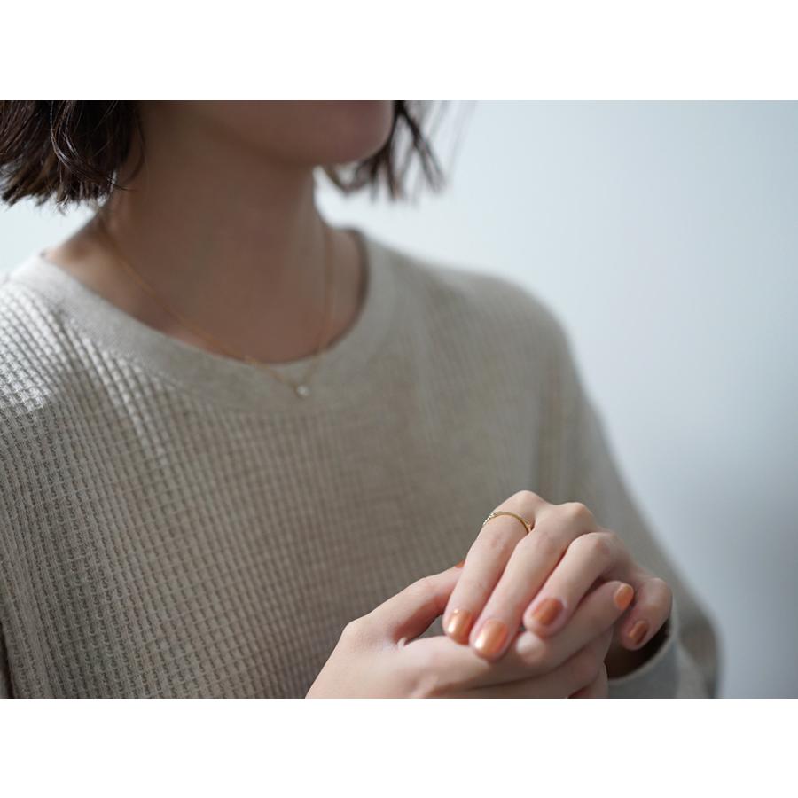 K18 ブランシュ リング 枝 地金 指輪 重ね付け rph28828822 : RAPA