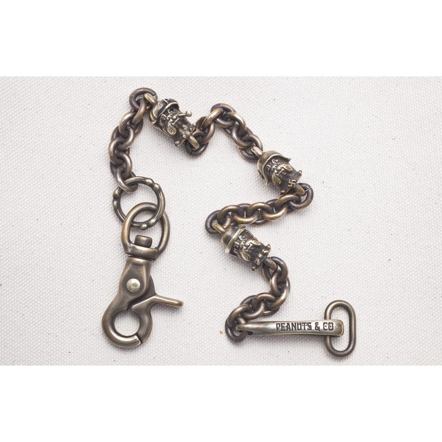 PEANUTS＆CO PEANUTS & CO. BULL WALLET CHAIN (BRASS) ピーナッツ