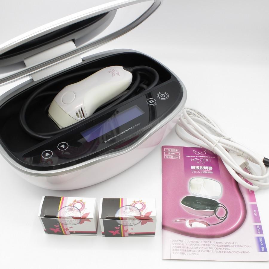 ケノン（ke-non） 【美品】ケノン Ver.4.1 眉脱毛あり カートリッジ3点