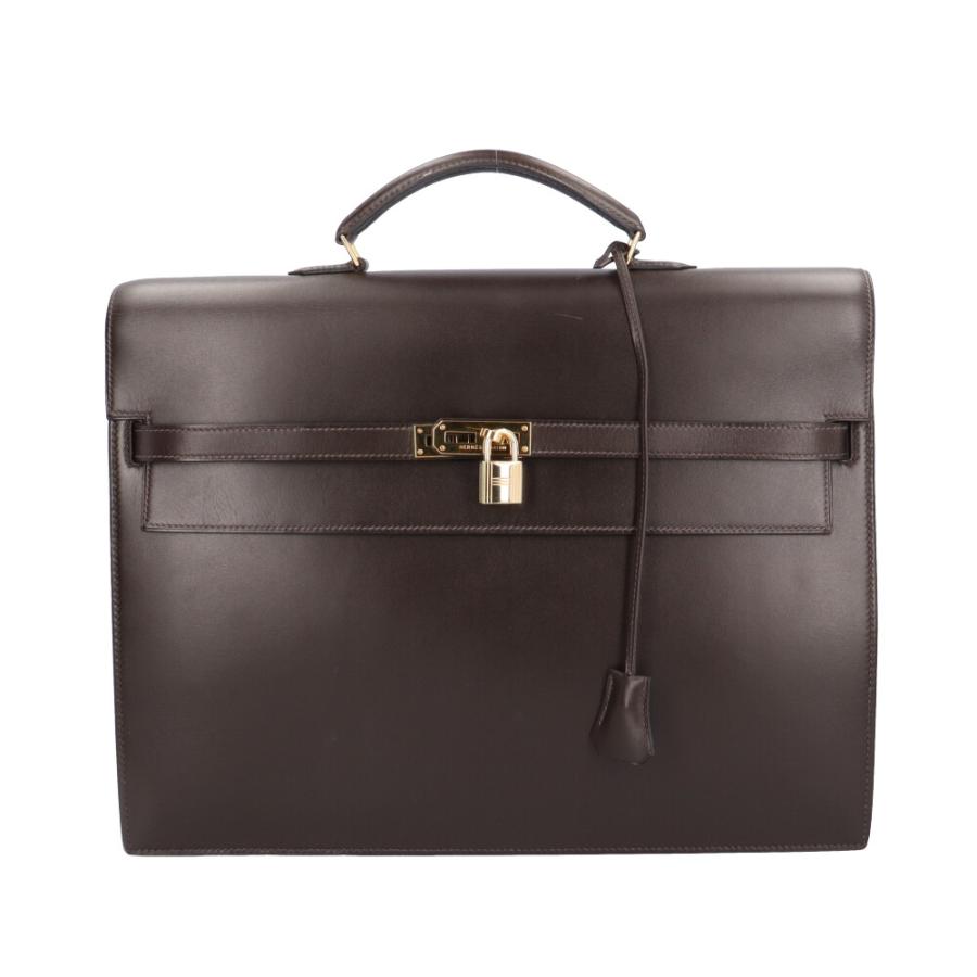 HERMES（エルメス） ケリーデペッシュ38 ビジネスバッグ ボックス