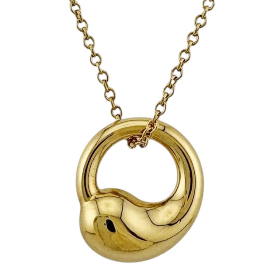 TIFFANY&Co.（ティファニー） エターナルサークル ネックレス 18金 K18