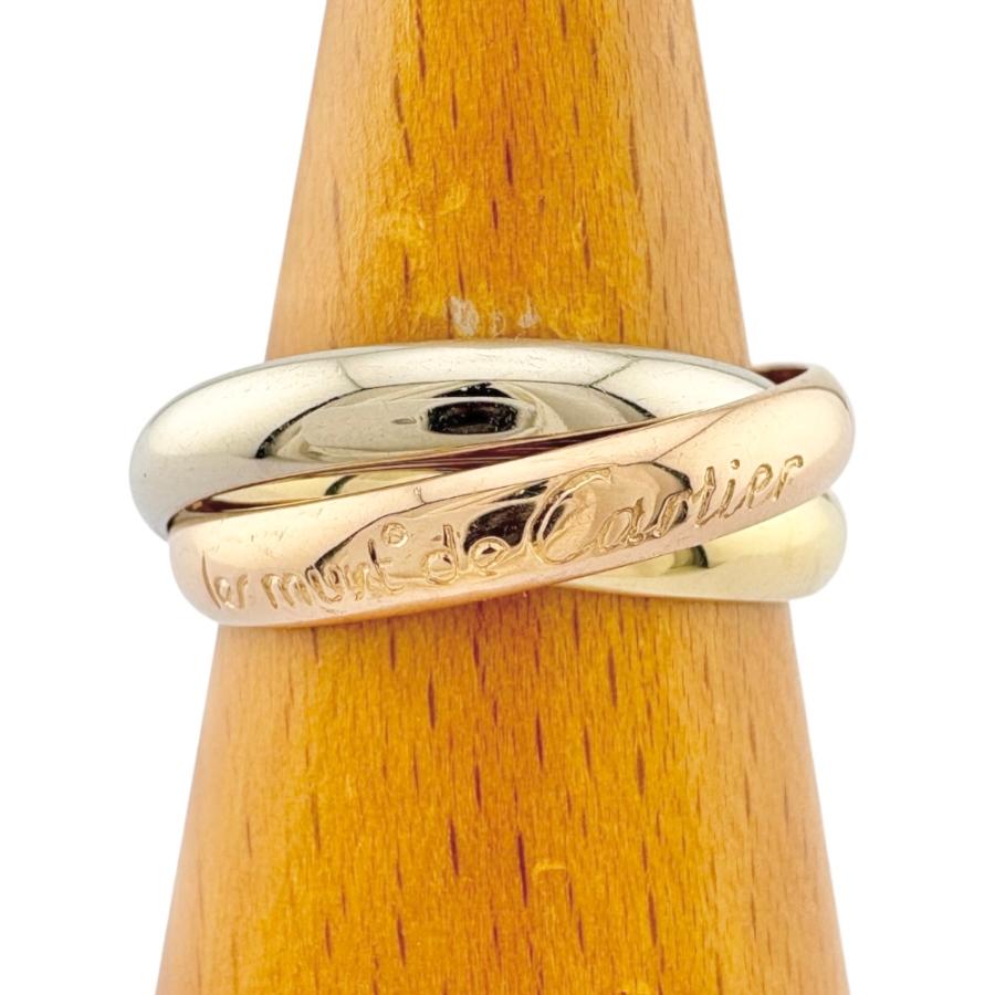 Cartier（カルティエ） トリニティ リング 指輪 17号 18金 K18イエロー