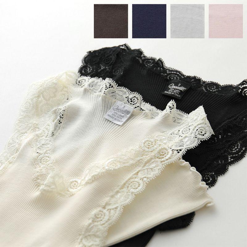 OSCALITO（オスカリート） タンクトップ 3410 レディース レース付き