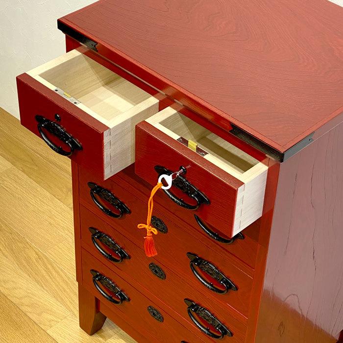 p*o様 時代筆 タンス引出収納 レトロ 金具家 具衣装箪笥和箪笥古家具