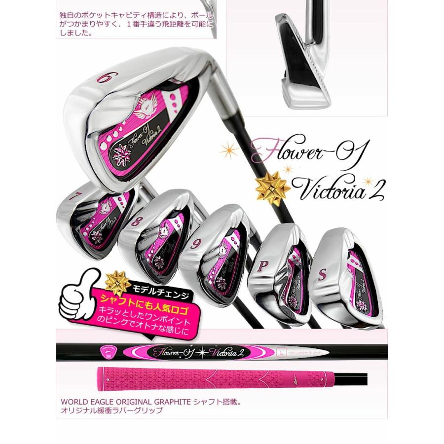 WORLD EAGLE ゴルフクラブセット ワールドイーグル レディース FL-01