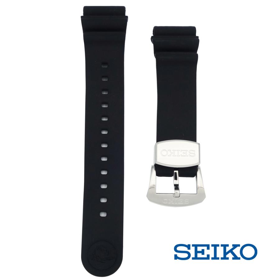 SEIKO（セイコー） 腕時計用 ベルト SEIKO 22mm シリコンラバー バンド