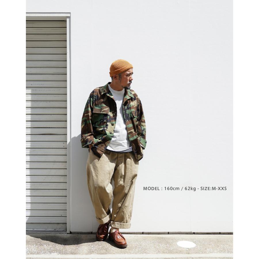MILITARY（ミリタリー） 実物 新品 デッドストック 米軍 BDU WOODLAND