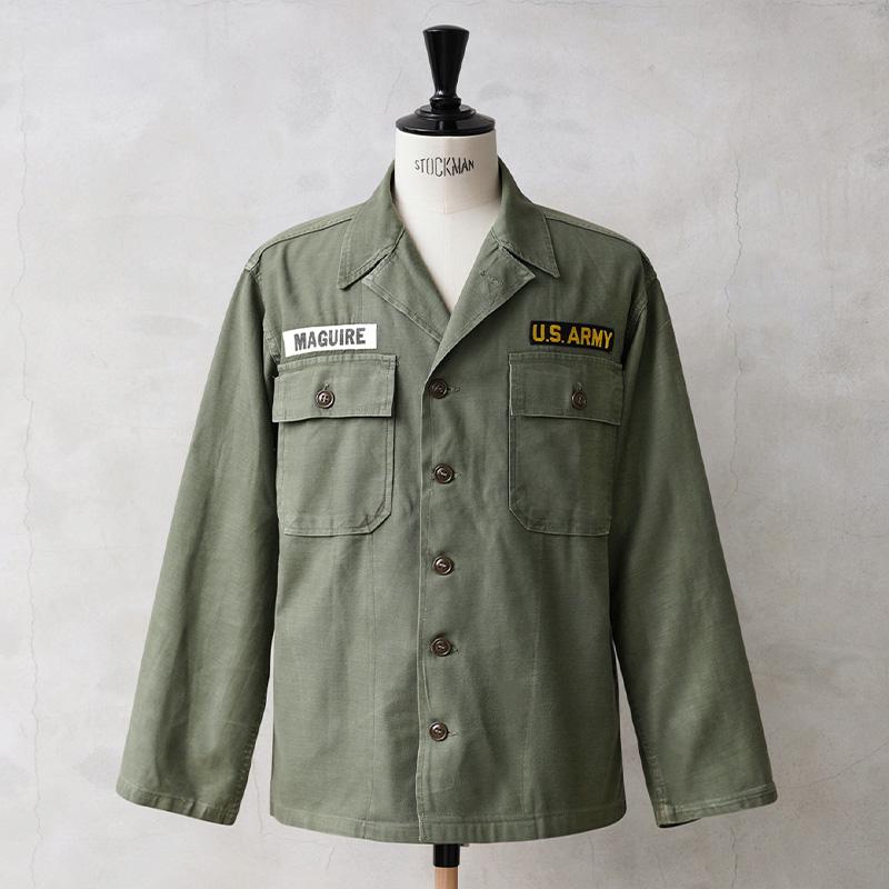 MILITARY（ミリタリー） 実物 USED 米軍 OG-107 コットンサテン