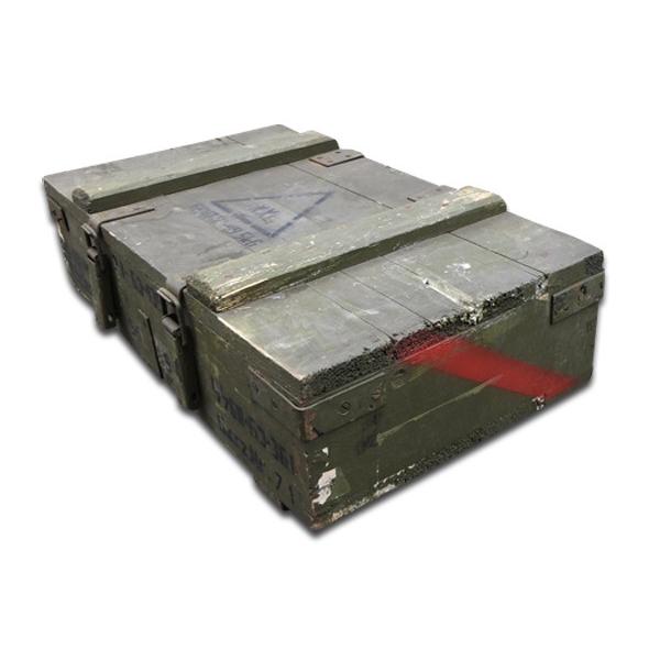 MILITARY（ミリタリー） 実物 ポーランド軍 AMMO BOX アンモ ウッド