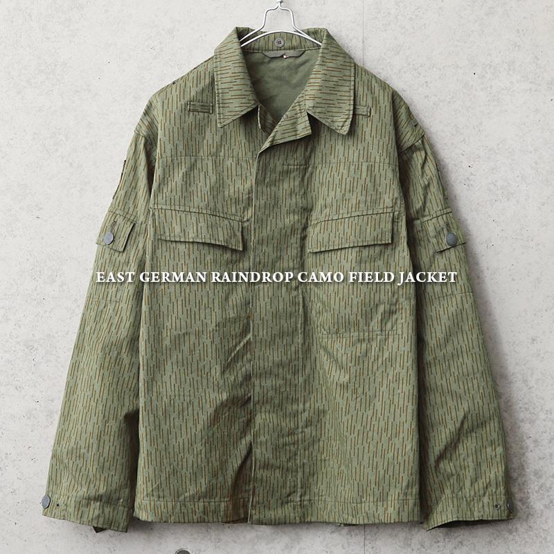 MILITARY（ミリタリー） 実物 USED 東ドイツ軍 レインドロップカモ