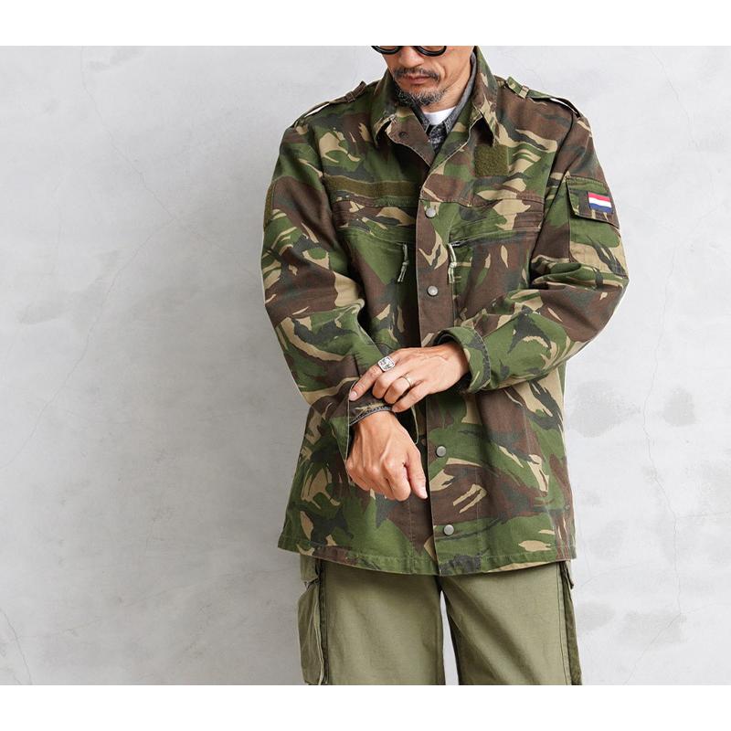 MILITARY（ミリタリー） 実物 USED オランダ軍 フィールドジャケット